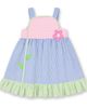 Florence Eiseman Florence Eiseman Seersucker Dress With Flower - 1