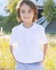 Florence Eiseman Florence Eiseman Short Sleeve Polo Cable Sweater - 2