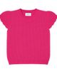 Florence Eiseman Florence Eiseman Short Sleeve Sweater with Scallop Edges - 1