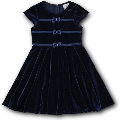 Florence Eiseman Florence Eiseman Stretch Velvet Dress With Pearls