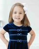 Florence Eiseman Florence Eiseman Stretch Velvet Dress With Pearls - 2