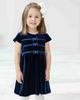 Florence Eiseman Florence Eiseman Stretch Velvet Dress With Pearls - 4