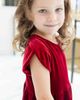 Florence Eiseman Florence Eiseman Stretch Velvet Dress With Tulip Sleeves - 2