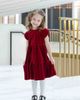 Florence Eiseman Florence Eiseman Stretch Velvet Dress With Tulip Sleeves - 3