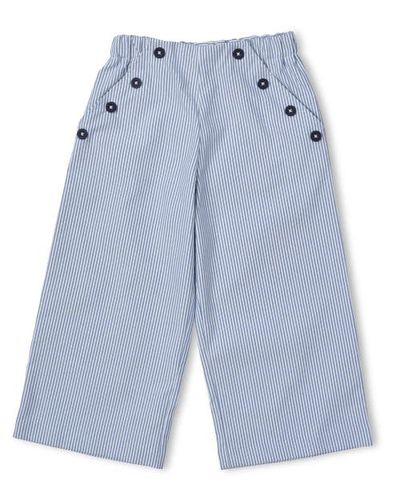 Florence Eiseman Florence Eiseman Stripe Button Front Pants