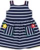 Florence Eiseman Florence Eiseman Stripe Knit Dress With Ric Rac And Flowers - 1
