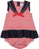 Florence Eiseman Florence Eiseman Stripe Knit Romper With Sailor Collar - 1