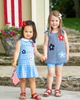Florence Eiseman Florence Eiseman Stripe Knit Short Set With Flowers & Stars - 2
