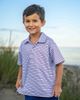 Florence Eiseman Florence Eiseman Stripe Print Performance Knit Polo - 4