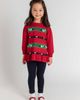 Florence Eiseman Florence Eiseman Sweater Tunic Set with Scotty Dogs, Bows, & Hearts - 3