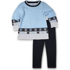 Florence Eiseman Florence Eiseman Sweater Tunic With Snowflakes And Leggings