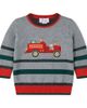 Florence Eiseman Florence Eiseman Sweater with Fire Truck - 1