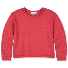 Florence Eiseman Florence Eiseman Sweater with Textured Sleeves 