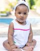 Florence Eiseman Florence Eiseman Terry Romper With Pom Poms - 2