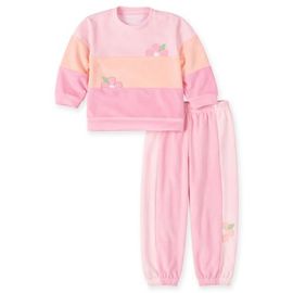 Florence Eiseman Florence Eiseman Velour Knit Set with Flowers
