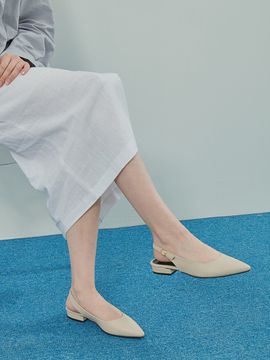 FLORIDA STUDIO Sage Slingback Lady Beige 2cm