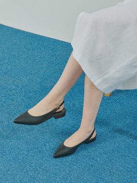 FLORIDA STUDIO Violet Slingback_Midnight Black