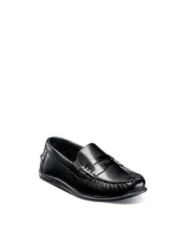 Florsheim Kids Florsheim Kids Boys' Jasper Leather Driver Slip On Loafers