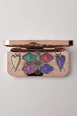 Flower Knows Flower Knows Knight Unicorn Collection 6-Color Satin Makeup Palette in Stellar Unicorn at Urban Outfitters