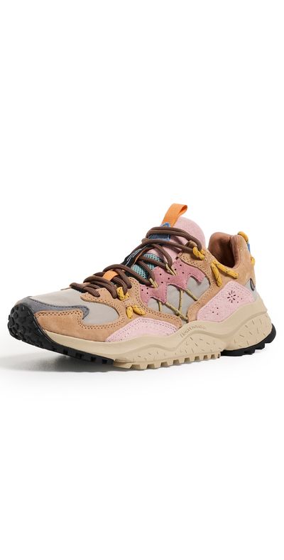 Flower Mountain Flower Mountain Yamabushi Sneakers Cognac/Taupe/Pink