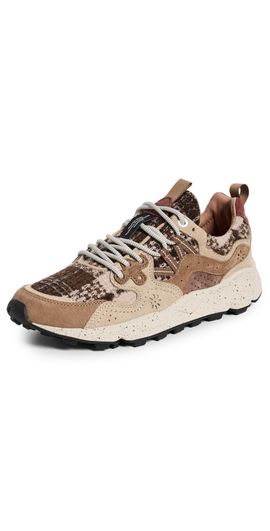 Flower Mountain Flower Mountain Yamano 3 Sneakers Light Brown/Cream/Brown