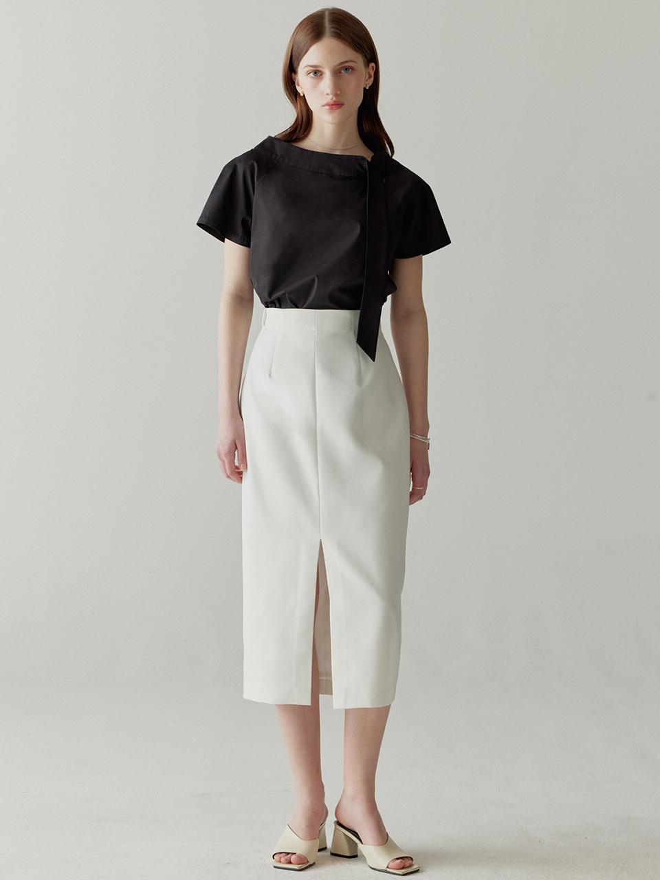 FLOWOOM Classic Slit Skirt - 2 Color