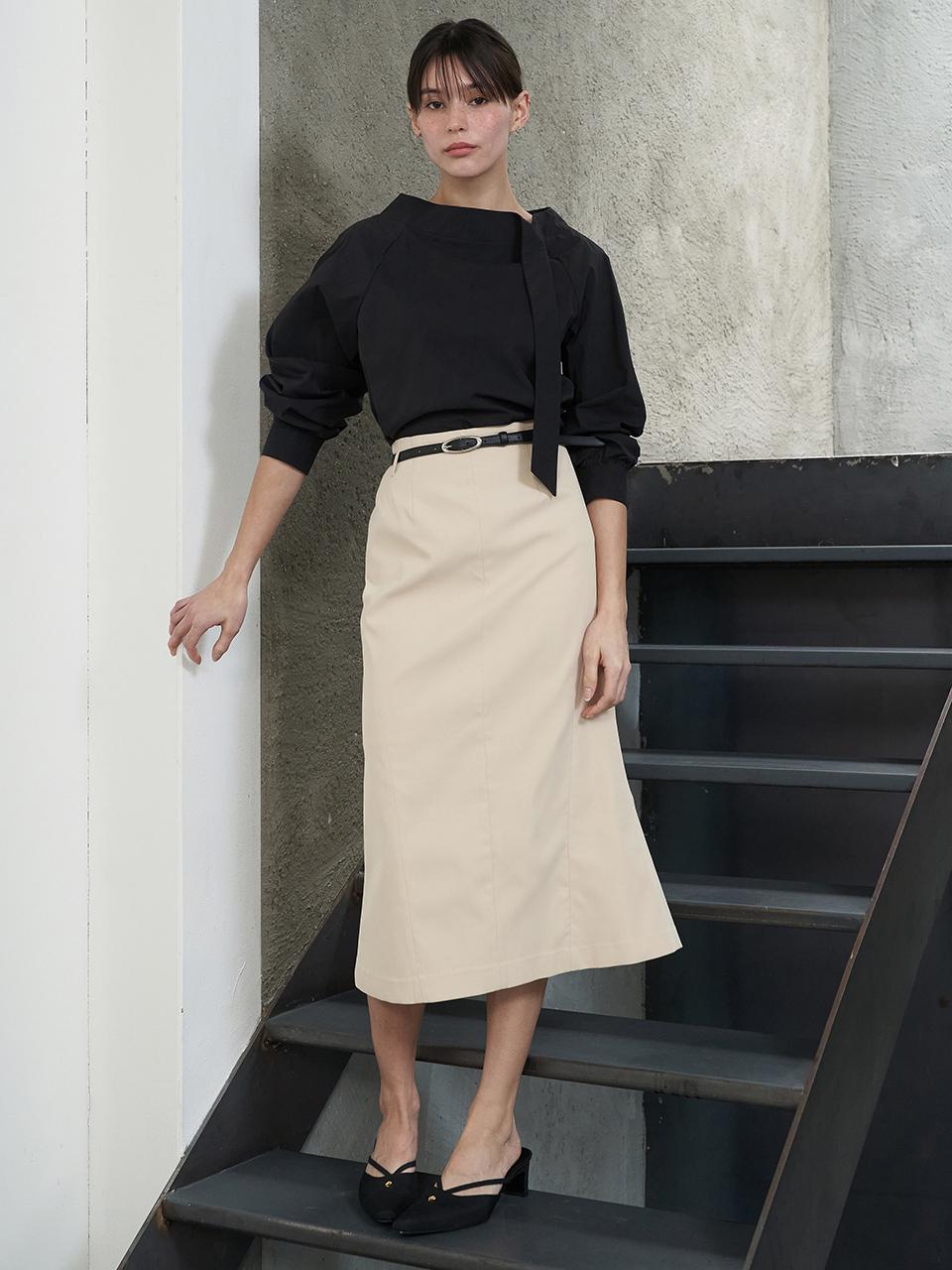 FLOWOOM Curved Mermaid Skirt - 2 Color