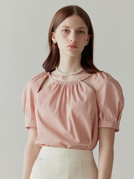 FLOWOOM Halter Neck Blouse - 5colors