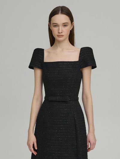 FLOWOOM Heritage Square Glitter Dress