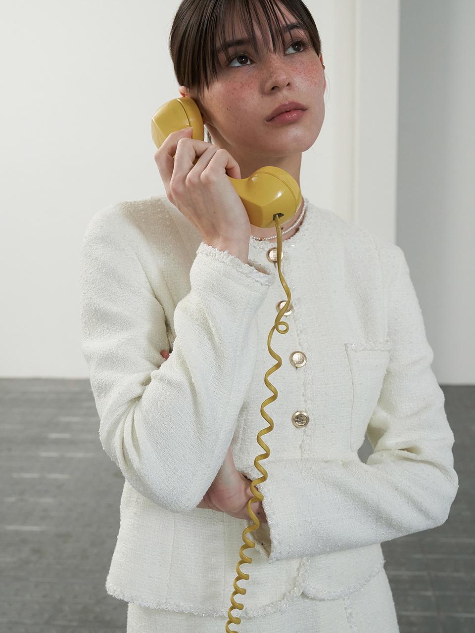 FLOWOOM Laura Tweed Jacket - 2 Color