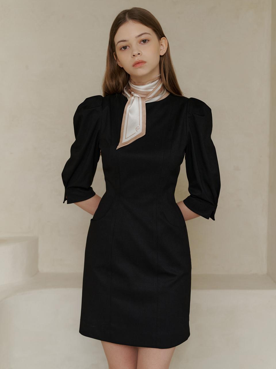 FLOWOOM Line Pocket Mini Dress - 2colors