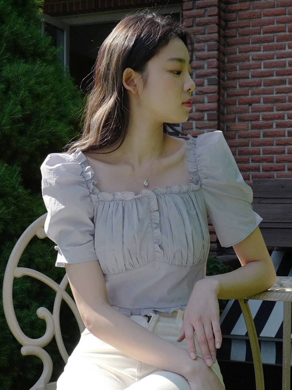 FLOWOOM Summer Chichi Blouse_4 Colors