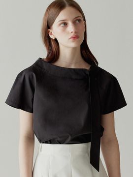 FLOWOOM Summer Side Tie Blouse