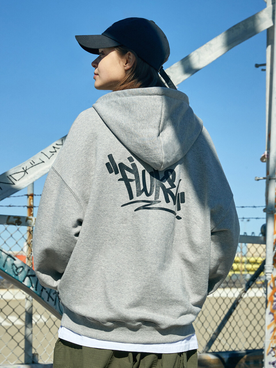 Fluke (W) Original Slam Logo Zip-Up Hoodie _ 3 Colors
