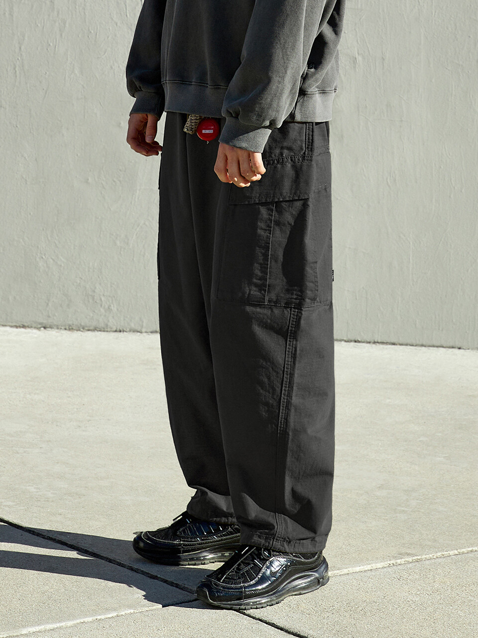 Fluke (W) Wide Ripstop Cargo Pants _ 2 Colors