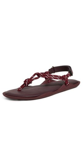 Flòwze Flòwze Flo Monotone Sandals Bordeaux
