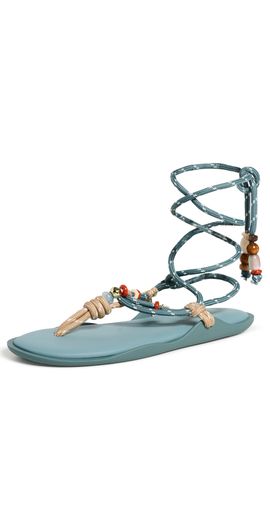 Flòwze Flòwze Flòwze x Collanine Colorate Flo Twin Sandals Argilla/Teal