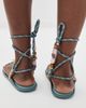 Flòwze Flòwze Flòwze x Collanine Colorate Flo Twin Sandals Argilla/Teal - 4