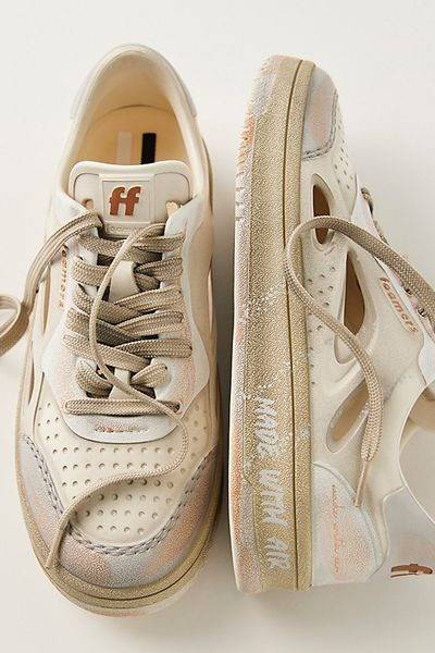 Foamers Foamers Icon Distressed Sneakers