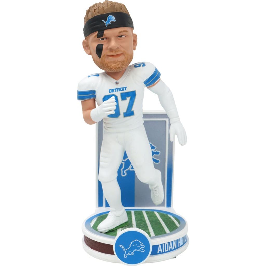 FOCO FOCO Aidan Hutchinson (Detroit Lions) (White Jersey) Banner Series NFL Bobblehead