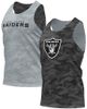 FOCO Men's FOCO Black/Gray Las Vegas Raiders Reversible Mesh Tank Top  - 1