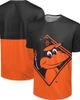 FOCO Men's FOCO Black/Orange Baltimore Orioles Big Logo Mascot T-Shirt  - 1
