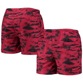 FOCO Men's FOCO Cardinal Arkansas Razorbacks Island Palm Swim Trunks 