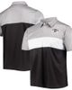 FOCO Men's FOCO Silver/Black Las Vegas Raiders Retro Colorblock Polo - 1