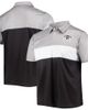 FOCO Men's FOCO Silver/Black Las Vegas Raiders Retro Colorblock Polo - 4