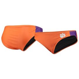 FOCO Women's FOCO Orange Clemson Tigers Wordmark Bikini Bottom 