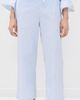 Folkloore Folkloore Smocked Pajama Set Blue Stripes - 5
