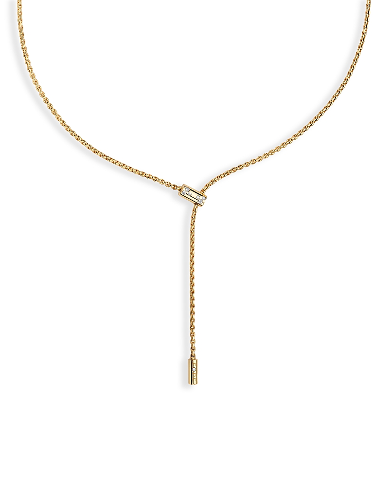 Fope Fope 18K Yellow Gold Aria Diamond Scatter Lariat Necklace, 16