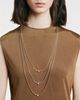 Fope Fope 18K Yellow Gold Eka Necklace with Diamonds, 27.5 - 2