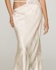 For Love & Lemons Adrift Satin Midi Skirt - 2